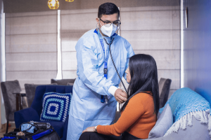 Atención médica a domicilio
