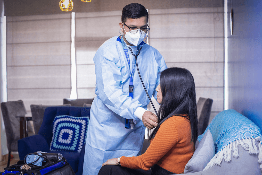 Atención médica a domicilio